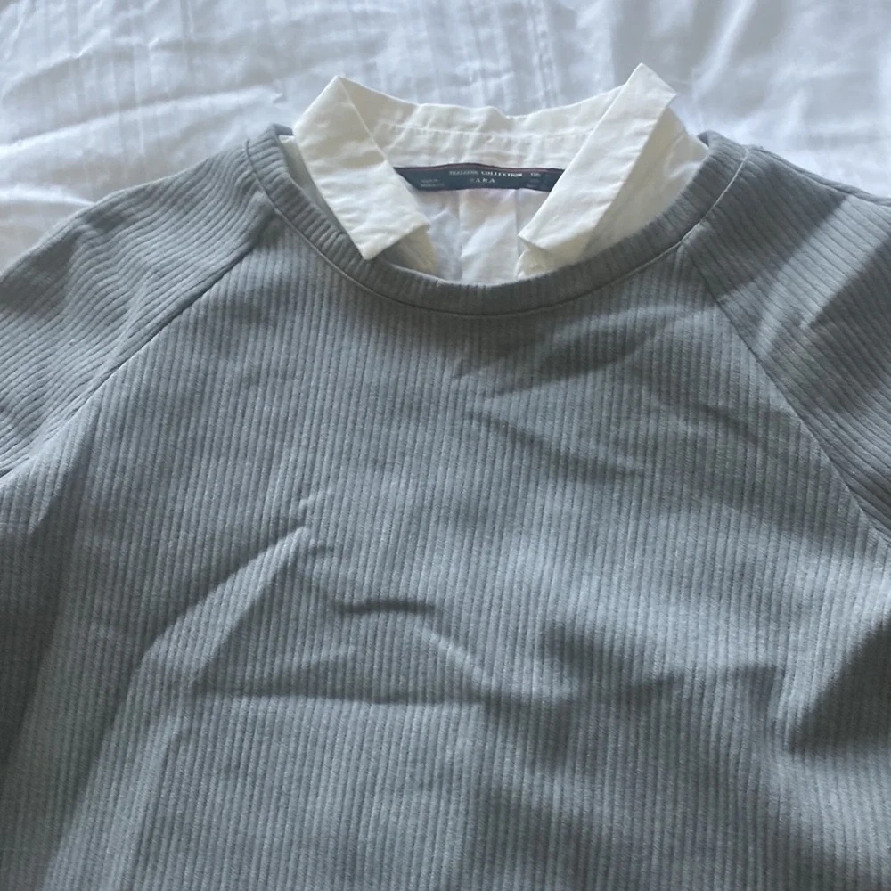 ZARA layered crop top - Picture 3 of 4